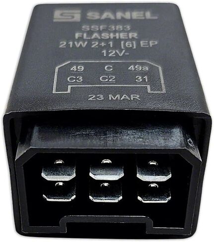 12-volt Flasher Unit Fits International Ford John Deere Massey Tractors 1536092C1 D8NN13N360AC AL32891 3617865M1 in Saudi Arabia