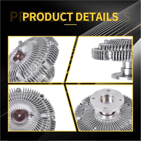 Engine Cooling Fan Clutch for Nissan Frontier 1999-2004, Xterra 2000-2004, Pathfinder 1990-2000, Infiniti Q45 1993-1996, QX4 1997-1998/2000 V6 3.3L 3.0L 2664 210820W000 in Saudi Arabia