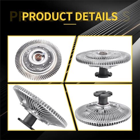 Engine Cooling Fan Clutch for American Motors, Buick, Cadillac, Checker, Chevrolet, Dodge, GMC, International, Jeep, Oldsmobile, Pontiac 1958-1989 in Saudi Arabia