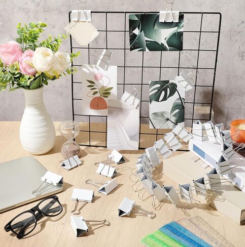 Jetec 200 Pcs Extra Large Binder Clips Bulk 2 Inch Metal Paper Clips Office Supplies Black Paper Clamps for Teachers Students Office Business Supplies in Saudi Arabia