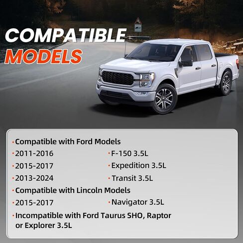 مجموعة ترقية خط التبريد للشاحن التوربيني متوافقة مع Ford F-150 3.5L 2011-2016، Expedition 2015-2017، Transit 2013-2024، for Lincoln Navigator 2015-2017 3.5L in Saudi Arabia