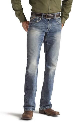 Ariat Men's M5 Gambler Slim Stackable Straight Leg Jeans Gambler in Saudi Arabia