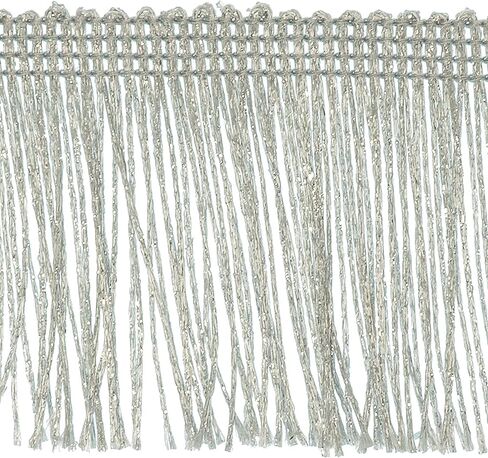 Trims by the Yard 10 Yards of 2" Glitter Chainette Fringe Trim, Christmas Multi in Saudi Arabia