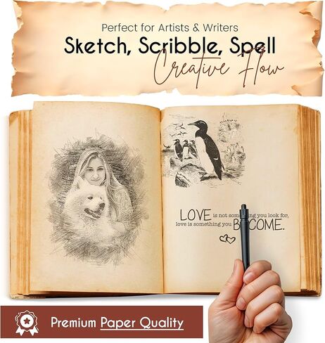 كتاب الإملائي من الظل سيد الخاتم مجلة جلدية يوميات ورقة حافة عتيقة مع قفل قفل السحر Wiccan كراسة الرسم هدية عيد الميلاد للرجال والنساء in Kuwait