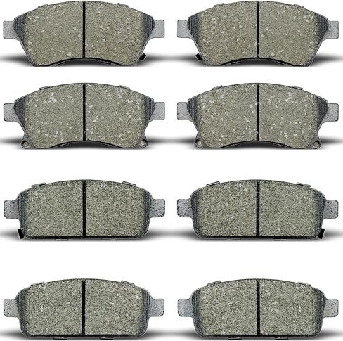 Front Rear Brake Pads Compatible with 2011-2015 Chevy Cruze,for 2012-2014 Chevy Orlando,for 2013-2017 Chevy Sonic/Trax,for 2013-2017 Chevy Volt,for 2013-2017 Buick Encore, for 2012-2017 Buick Verano in Saudi Arabia