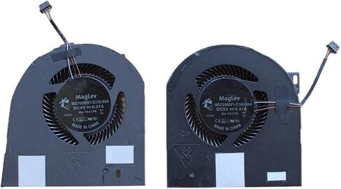 for Precision 7530 7540 CPU GPU Cooling Fan Cooler Fan AT26J007ZAL MG75090V1-C160-S9A MG75090V1-C170-S9A Radiator(GPU Cooling Fan) in Saudi Arabia