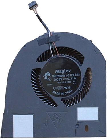 for Precision 7530 7540 CPU GPU Cooling Fan Cooler Fan AT26J007ZAL MG75090V1-C160-S9A MG75090V1-C170-S9A Radiator(GPU Cooling Fan) in Saudi Arabia