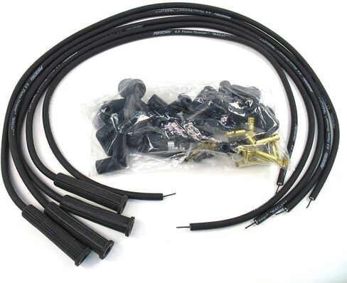 Pertronix 8044VW قاذف اللهب الأحمر العالمي 180 درجة 8 مم 4 سلك توصيل الإشعال in Saudi Arabia