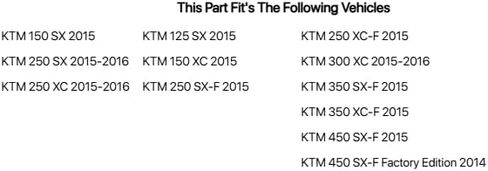 Acerbis Full Plastic Kit Original 15 for KTM 350 XC-F 2015 in Saudi Arabia