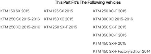 Acerbis Full Plastic Kit Original 15 for KTM 350 XC-F 2015 in Saudi Arabia
