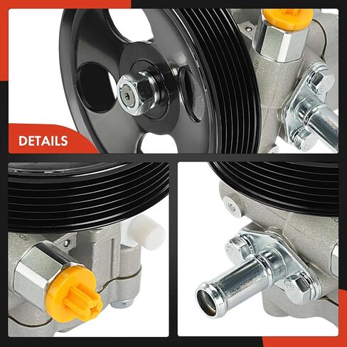 A-Premium Power Steering Pump, with Pulley, Compatible with Nissan Altima 2002-2003 2.5L, Sentra 2002-2003, 2.5L in Saudi Arabia