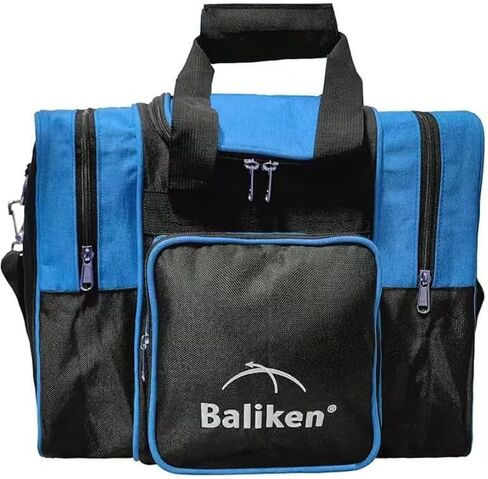 حقيبة كرة بولينج فردية من BALIKEN مع حامل كرة مبطن، حقيبة البولينج تناسب كرة بولينج واحدة وزوج من الأحذية الرجالية مقاس 13 in Kuwait