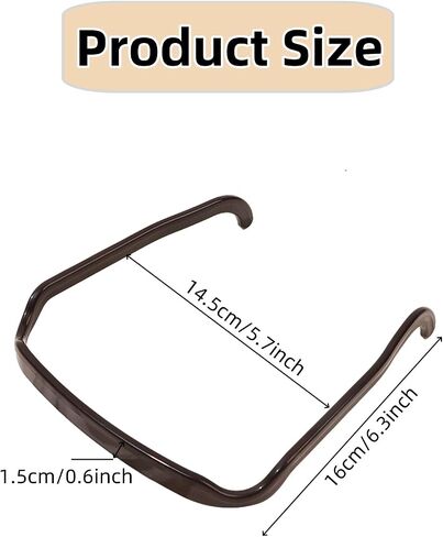 4 PCS Square Invisible Headband for Women Square Headbands Fits Like Sunglasses Comfort Fit Hair Accessories for Workout Yoga and Daily Use in Saudi Arabia
