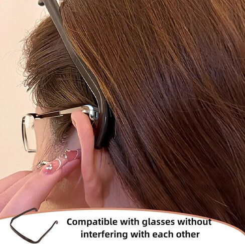 4 PCS Square Invisible Headband for Women Square Headbands Fits Like Sunglasses Comfort Fit Hair Accessories for Workout Yoga and Daily Use in Saudi Arabia