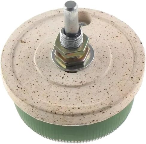 1pc 50W BC1 high Power rheostat rotary variable wire wound Disc shape Adjustable resistor Sliding 1R 2R 3R 5R 10R 15R(75R) in Saudi Arabia