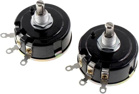 1Pcs WX111 WX030 3W single-turn wirewound potentiometer Sliding rheostat Adjustable resistance,Rotate, Knob switch(3.3K Ohm) in Saudi Arabia
