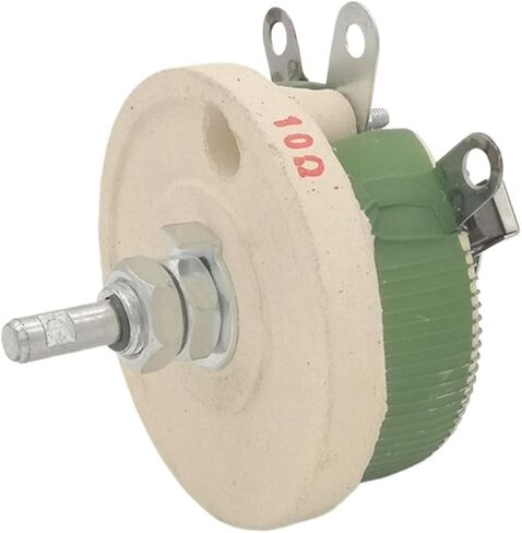 1pc 50 W 10 OHM High Power Wirewound Potentiometer, Variable Widerstand, Rheostat, 50 Watt. in Saudi Arabia