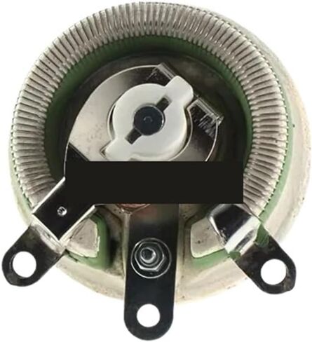 1PCS 50W BC1 high Power rheostat rotary variable wire wound Disc shape Adjustable resistor Sliding 1R 2R 3R 5R 10R(500R) in Saudi Arabia