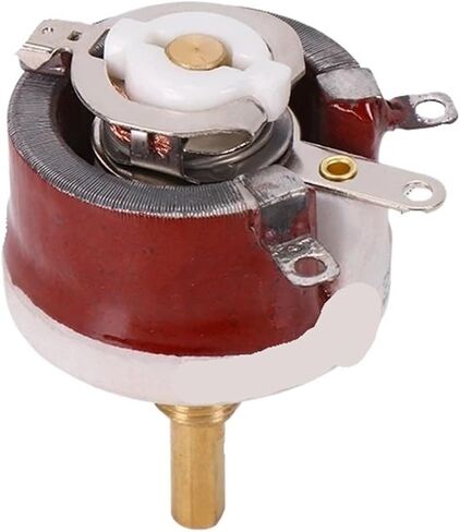 1pc Power Transistor Rotation Variable Winding Resistor Bc1-25W50W100W150W Coffee Disc-Shaped Adjustable Resistor(150 Watts,Max 50 Ohm) in Saudi Arabia