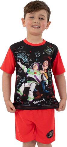 Disney Toy Story Pajamas, Woody And Buzz Lightyear Boys Pajamas, Boys Pjs For Summer in Saudi Arabia