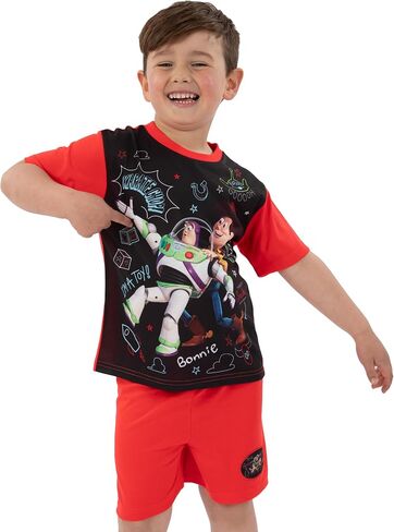 Disney Toy Story Pajamas, Woody And Buzz Lightyear Boys Pajamas, Boys Pjs For Summer in Saudi Arabia