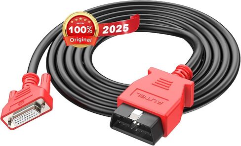 Autel Original OBD2 Main Test Cable - 16 Pin 3 Rows OBDII Diagnostic Test Connector, Only for MaxiSys MS908P, MS908S PRO II, MK908 Pro II, MS908CV II, Elite II, MS909, MS919, Ultra Lite, Ultra in Saudi Arabia