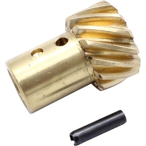 0.491" Shaft Replacement Bronze HEI Distributor Gear Compatible for SBC BBC 262-454 Engine