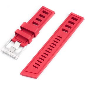 Quick Release Pro Diver Rubber Watch Strap Band FKM 20mm 22mm