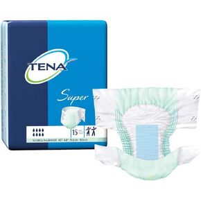 TENA ProSkin Night Super Absorbent Pads with Adjustable Tabs, Night Super Absorbency Adult Diapers, (48 Total - 2 Pack)