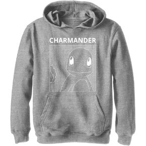 Fifth Sun Kids' Pokemon Charmander Comic Box Youth Pullover Hoodie