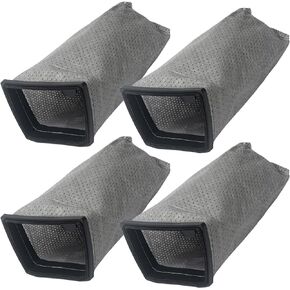 HEPA Cloth Filter Bags Replacement for Hoover Porta Power Swingette S1015 S1029 CH30000 Commercial Canister Vacuum Cleaner Bag, Replace 43662023 (4 Pack)