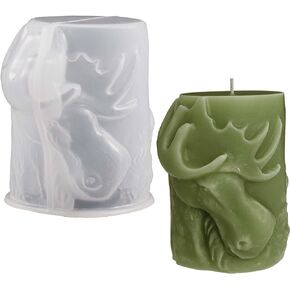 Honeybee Honeycomb & Animal Candle & Resin Casting Molds - 3D Silicone Molds for Candle Making & Jewelry Resin Craft Supplies