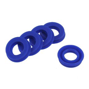 uxcell UHS Radial Shaft Seal 22.4mm ID x 30mm OD x 5mm Width PU Oil Seal, Blue Pack of 5