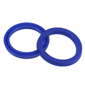 uxcell UN Radial Shaft Seal 25mm ID x 33mm OD x 5mm Width PU Oil Seal, Blue Pack of 2