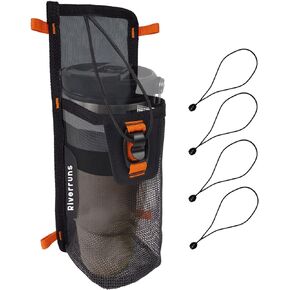 Riverruns Mesh Storage Kayak Storage Comparments Attaches to Kayak Seat or T-track