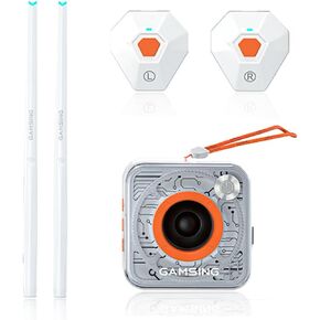 Electric Air Drum Sticks Set with Drumsticks, Pedals, Support Bluetooth Speaker and 8 Sounds Portable Quiet for Drummers Beginners Practitioners Musical Instruments Gifts