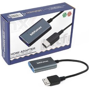 Sega Dreamcast HDMI Adapter - Supports Sega Dreamcast VGA to HDMI, Plug & Play Video Game Adapter with No Lag, HDMI Converter Adapter for Sega Dreamcast Console