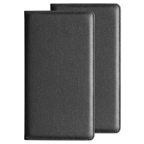 CoBak Restaurant Check Presenters, Guest Check Card Holder, Restaurant Bill Holder, Check Presenters for Restaurants, Servers, Bars, Hotels, Waiter, Waitress, Solid Black - 20 Pack