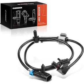 A-Premium Front ABS Wheel Speed Sensor Replaces 15112379, 15233108 - Compatible with Chevy GMC & Caillac Models - Escalade, Express, Avalanche, Silverado, Suburban, Tahoe, Savana, Sierra, Yukon & More