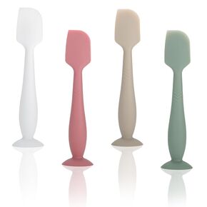 Baby Diaper Cream Spatula, 4Pack Silicone Butt Spatula Baby Paste Diaper Cream Applicator for Newborn Babies