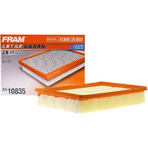 FRAM Extra Guard CA10835 Replacement Engine Air Filter for Select Lexus and Toyota Models, Provides Up to 12 Months or 12,000 Miles Filter Protection