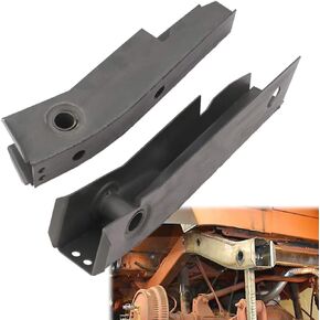 2PCS Rear Shackle Mount Frame Rust Repair Kit Fit for 1987-1995 Jeep Wrangler YJ
