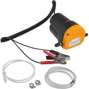 WMYCONGCONG Oil Change Pump Extractor 12V 60W Fluid Extractor Motor Oil Diesel Transfer Pump for Car Boat Motorbike Quad RV ATV and Other Vehicles