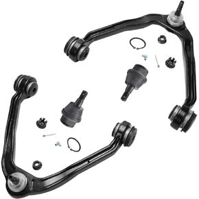 ASTARPRO Suspension Kit 4pcs Front Upper Control Arms bushings with Lower Ball Joints Compatible With Silverado Suburban Sierra Savana Yukon XL 1500 Tahoe Savana Express 2500 Escalade