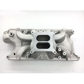 Aluminum SBF Intake Manifold Dual Plane For Ford 260 289 302 Windsor Small Block Idle-6000RPM (DM-3212-N)