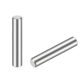 uxcell 3 x 30mm(Approx 1/8") Dowel Pin 304 Stainless Steel Pegs Support Shelves 30Pcs
