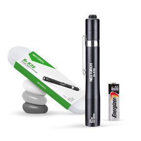 NEXTORCH Professtional Medical LED Penlight Flashlight with a Clip Small Torch for Nursing Students Doctors AAA Battery K3S