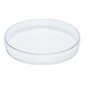 Plastic Petri Dish, 150x15mm, Polystyrene, 1 Compartment, 3 Vents, Sterile, Karter Scientific (Pack of 10)