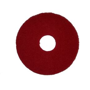 BISSELL BigGreen Commercial 437.055BG Polish Pad for BGEM9000 Easy Motion Floor Machine, 12", Red