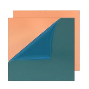 Copper Sheet Metal,8" x 8"-24 Gauge(0.5mm) Thickness,99.9% Pure Copper Plates for DIY, Jewelry, Electrical, Repair, Industrial(2 Pac）